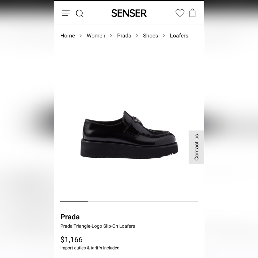 AUTHENTIC MEN'S Prada LOGO Black Slip On Loafers DRESS SHOES $1100 Sz 9.5